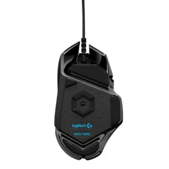 Logitech G502 Hero Gaming Mouse, USB, žična USB, 16000 DPI, črna