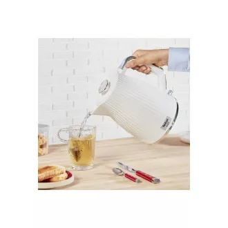 Električni čajnik Tefal Loft KO250130, 2400 W, indikator nivoja vode, bel Električni čajnik Tefal Loft KO250130, 2400 W, indikator nivoja vode, bel