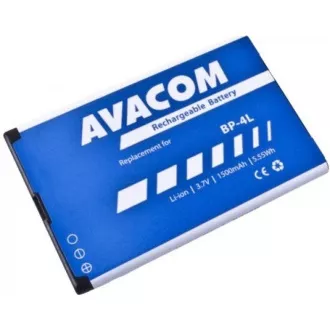 AVACOM baterija za mobilni telefon Nokia E55, E52, E90, Li-Ion 3, 7V 1500mAh (nadomestna BP-4L)