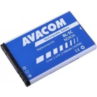 AVACOM baterija za mobilni telefon Nokia 6230, N70, Li-Ion 3, 7V 1100mAh (nadomestna baterija BL-5C)