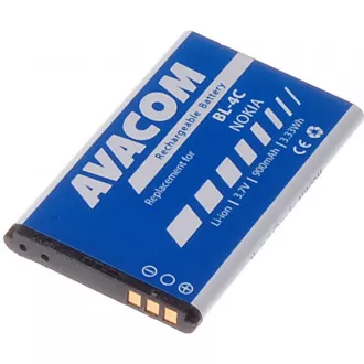AVACOM baterija za Nokia 6300 Li-Ion 3, 7V 900mAh (nadomestna baterija BL-4C)