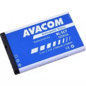 AVACOM baterija za mobilne telefone Nokia 6303, 6730, C5, Li-Ion 3, 7V 1050mAh (nadomestna baterija BL-5CT)