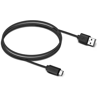 Kabel za prenos podatkov in polnjenje USB - USB Type-C, 100 cm, črn