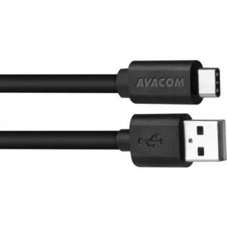 Kabel za prenos podatkov in polnjenje USB - USB Type-C, 100 cm, črn