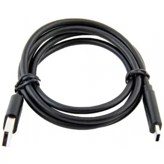 Kabel za prenos podatkov in polnjenje USB - USB Type-C, 100 cm, črn