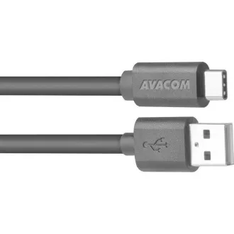 Kabel za prenos podatkov in polnjenje USB - USB Type-C, 100 cm, črn