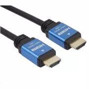 PREMIUMCORD HDMI - Ultra HDTV kabel, 5 m (kovinski, pozlačeni konektorji)