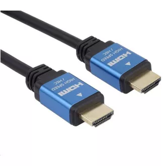 PREMIUMCORD HDMI - Ultra HDTV kabel, 5 m (kovinski, pozlačeni konektorji)