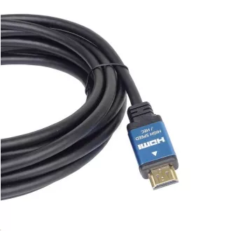 PREMIUMCORD HDMI - Ultra HDTV kabel, 5 m (kovinski, pozlačeni konektorji)