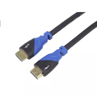 PREMIUMCORD HDMI - Ultra HDTV kabel, 1,5 m (barvni, pozlačeni konektorji)