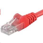 PREMIUMCORD Povezovalni kabel UTP RJ45-RJ45 CAT5e 1,5 m rdeč
