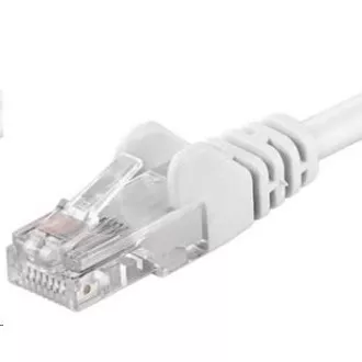 PREMIUMCORD Povezovalni kabel UTP RJ45-RJ45 CAT5e 3m bela