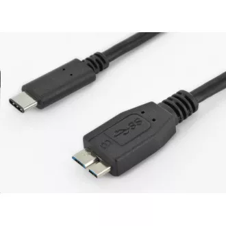 PremiumCord Kabel USB 3.1 priključek C/male - USB 3.0 priključek Micro-B/male, 0,6 m PremiumCord Kabel USB 3.1 priključek C/male - USB 3.0 priključek Micro-B/male, 0,6 m