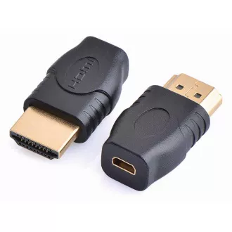 Adapter PremiumCord micro HDMI tip D ženski - HDMI tip A moški