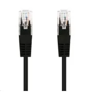 C-TECH povezovalni kabel Cat5e, UTP, črn, 3 m