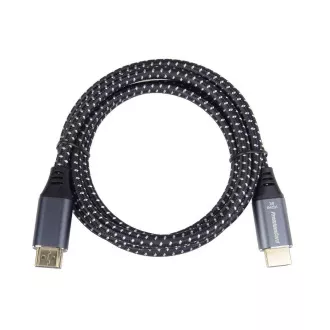 PREMIUMCORD HDMI 2.1 High Speed   Ethernet kabel 8K@60Hz, pozlačeni konektorji, 1, 5 m