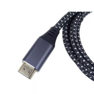 PREMIUMCORD HDMI 2.1 High Speed   Ethernet kabel 8K@60Hz, pozlačeni konektorji, 1, 5 m
