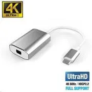 PremiumCord adapter USB-C na mini DisplayPort, ločljivost 4K*2K pri 60 Hz