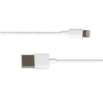 PremiumCord Lightning kabel za polnjenje in sinhronizacijo iPhona, 8-pinski - USB A M/M, 1 m