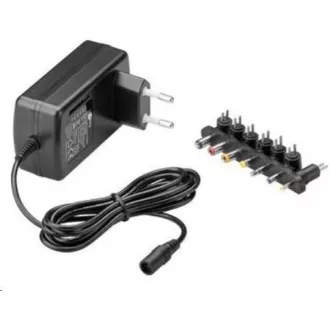 Goobay Univerzalni napajalnik 230V/9V-24V max. 24 W in 1,5 A Goobay Univerzalni napajalnik 230V/9V-24V max. 24 W in 1,5 A