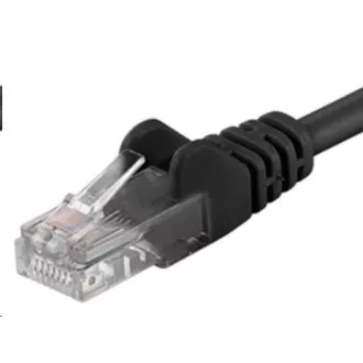 PremiumCord Povezovalni kabel UTP RJ45-RJ45 CAT6 0,25 m črn PremiumCord Povezovalni kabel UTP RJ45-RJ45 CAT6 0,25 m črn