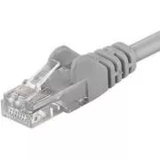PremiumCord Povezovalni kabel UTP RJ45-RJ45 CAT6 5m siv