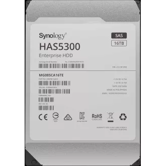 Synology 3, 5" trdi disk HAS5300-16T (NAS) (16TB, SAS, 7200 vrtljajev na minuto, 512 MB)