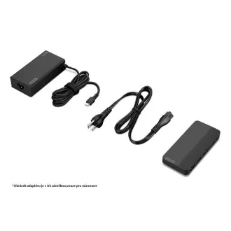LENOVO USB-C z dvojnim zaslonom, potovalna postaja   100W adapter (EU)