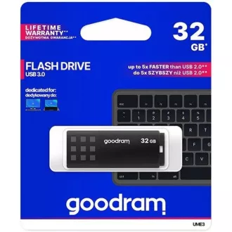 GOODRAM Flash disk 32 GB UME3, USB 3.0, črn