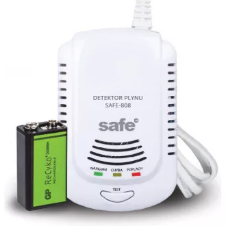 Safe Detektor vnetljivih in eksplozivnih plinov 808 - detektor zemeljskega plina