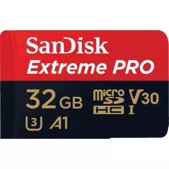 SanDisk Micro SDXC kartica 32 GB Extreme PRO (100 MB/s, razred 10 UHS-I V30)   adapter