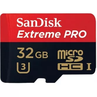 SanDisk Micro SDXC kartica 32 GB Extreme PRO (100 MB/s, razred 10 UHS-I V30)   adapter