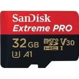 SanDisk Micro SDXC kartica 32 GB Extreme PRO (100 MB/s, razred 10 UHS-I V30)   adapter
