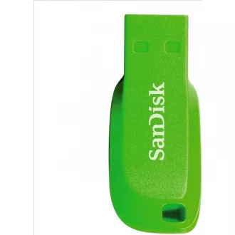 SanDisk Flash disk 32 GB Cruzer Blade, USB 2.0, zelen