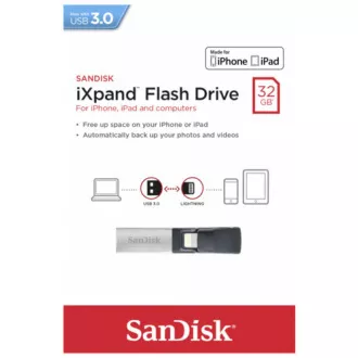 SanDisk Flash disk 64 GB Ultra, USB 3.0, rdeč