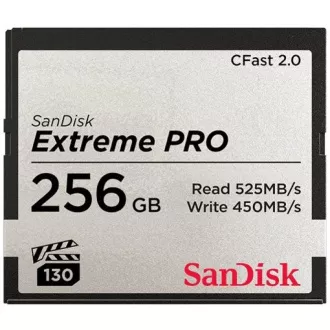 SanDisk CFAST 2.0 256 GB Extreme Pro (525 MB/s VPG130)