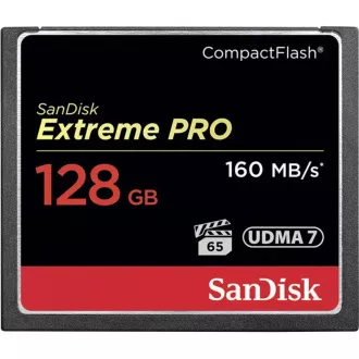 SanDisk Compact Flash 128 GB Extreme Pro (160 MB/s) VPG 65, UDMA 7