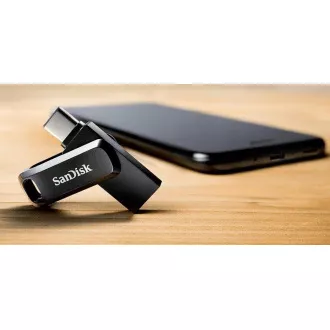 SanDisk Flash disk 32 GB Ultra Dual Drive Go, USB-C 3.2, črn SanDisk Flash disk 32 GB Ultra Dual Drive Go, USB-C 3.2, črn