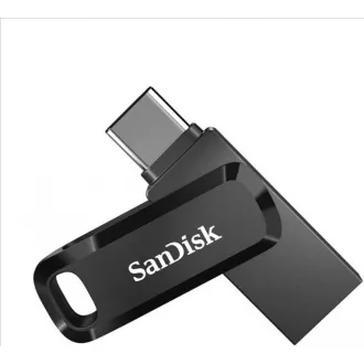 SanDisk Flash disk 64 GB Ultra Dual Drive Go, USB-C 3.2, črn