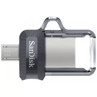 SanDisk Flash disk 64 GB Ultra Dual Drive Go, USB-C 3.2, črn