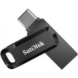 SanDisk Flash disk 256 GB Ultra Dual Drive Go, USB-C 3.2, črn