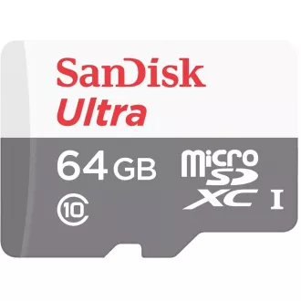 Kartica SanDisk MicroSDXC 64 GB Ultra (80 MB/s, razred 10, Android)   adapter