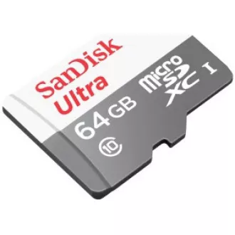 Sandisk MicroSDXC 64 GB Ultra (80 MB/s, razred 10 UHS-I, Android)