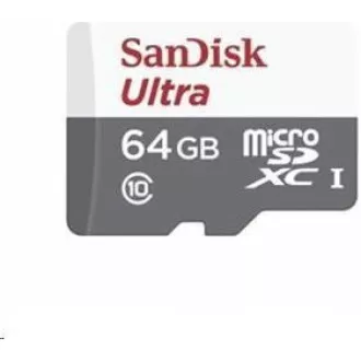 Sandisk MicroSDXC 64 GB Ultra (80 MB/s, razred 10 UHS-I, Android)
