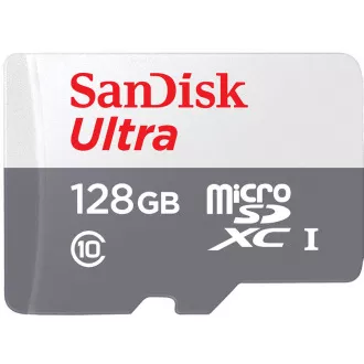 Sandisk MicroSDXC 128 GB Ultra (80 MB/s, razred 10 UHS-I, Android)
