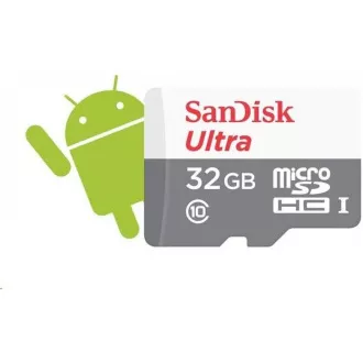 SanDisk MicroSDHC 32 GB Ultra (80 MB/s, razred 10 UHS-I, Android)