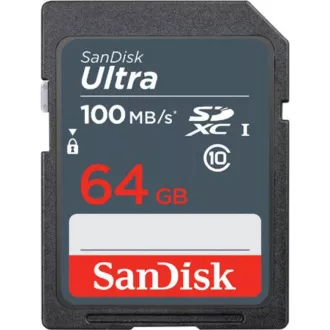 SanDisk SDXC 64 GB Ultra (100 MB/s razreda 10 UHS-I) SanDisk SDXC 64 GB Ultra (100 MB/s razreda 10 UHS-I)