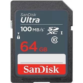 SanDisk SDXC 64 GB Ultra (100 MB/s razreda 10 UHS-I) SanDisk SDXC 64 GB Ultra (100 MB/s razreda 10 UHS-I)