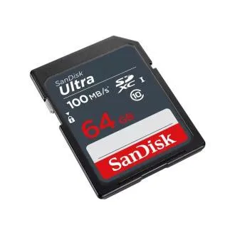 SanDisk SDXC 64 GB Ultra (100 MB/s razreda 10 UHS-I) SanDisk SDXC 64 GB Ultra (100 MB/s razreda 10 UHS-I)