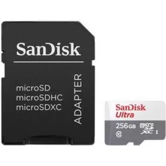 SanDisk MicroSDXC kartica 256 GB Ultra (100 MB/s, razred 10, Android)   adapter